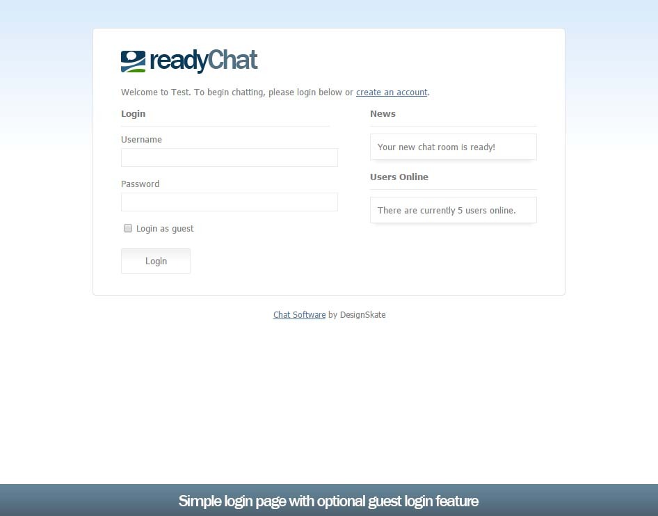 readyChat - PHPAJAX Chat Room v2.2