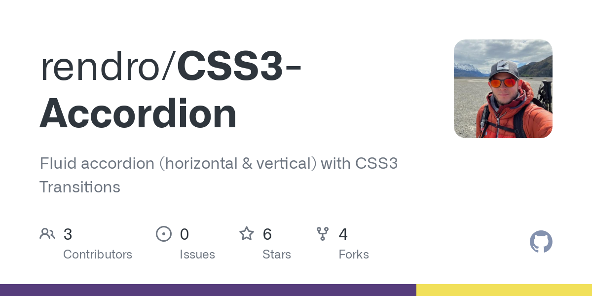 CSS3 Vertical & Horizontal Accordion