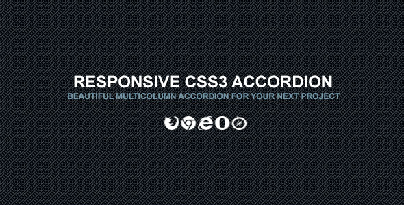 CSS3 Vertical & Horizontal Accordion