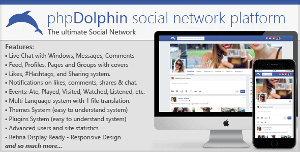 phpDolphin - Social Network Platform