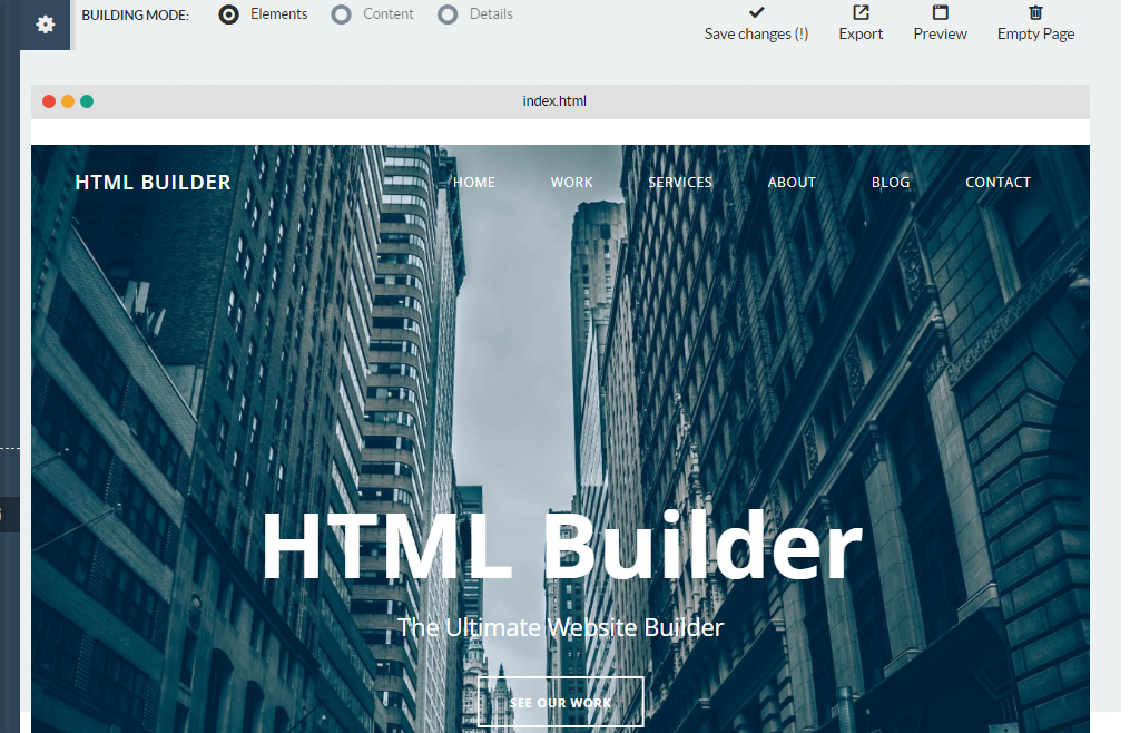 HTML Builder (Front-End Version) v1.8.3