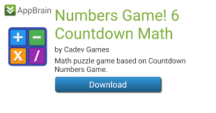 Numbers Game 6-Countdown