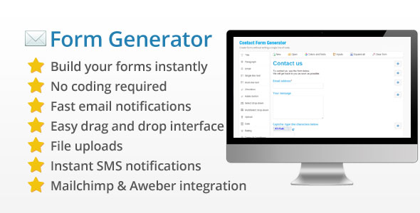 Contact Form Generator - Form Builder v2.6