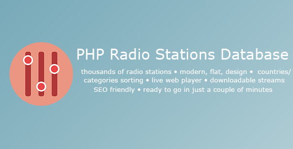 PHP Radio Stations Database