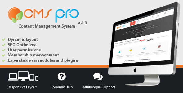 CMS pro - Content Management System v4.1.0