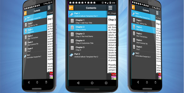 Android eBook Template with Admob