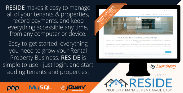 Reside Rental Property Management v3