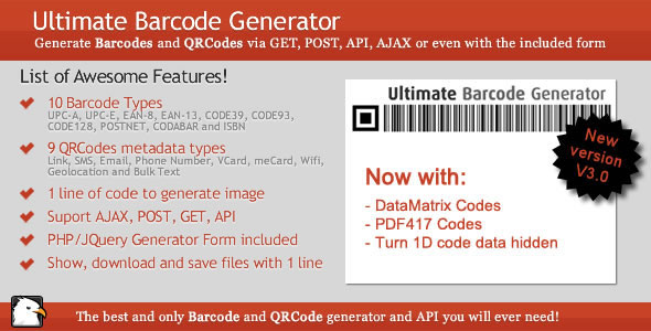 Ultimate Barcode Generator