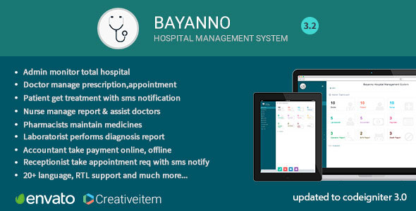 Bayanno - Hospital Management System v3.2