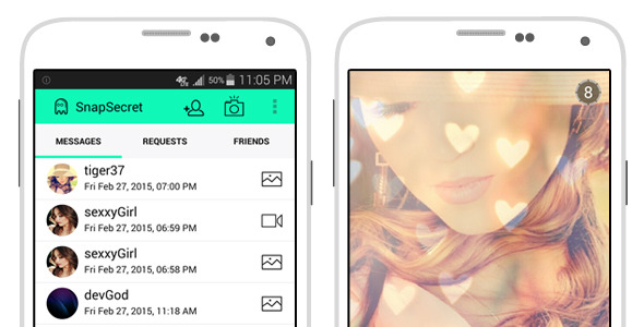 SnapSecret (Snapchat clone)