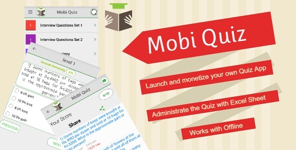 Mobi Quiz - Practice Test, Evaluate your learning , Exam App