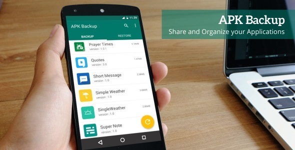 APK Backup - Android App v1.2