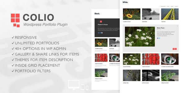 Colio - Responsive Portfolio Wordpress Plugin v2.3.2