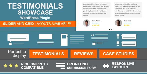 Testimonials Showcase - WordPress Plugin v1.5.2