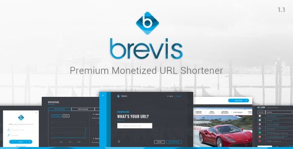 Brevis - Premium Monetized URL Shortener v1.3.1