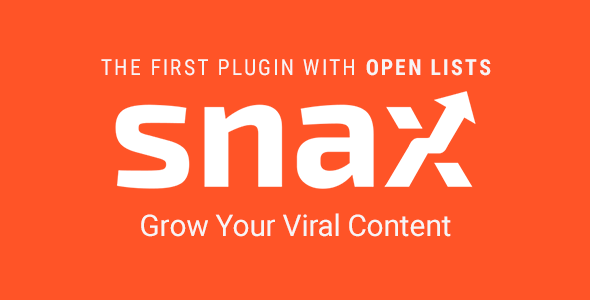 Snax - Viral Front-End Uploader v1.4.1