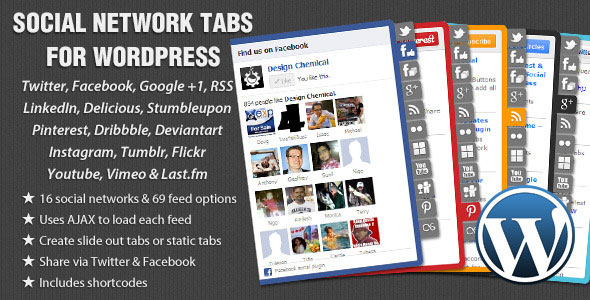 Social Network Tabs For Wordpress v1.7.5