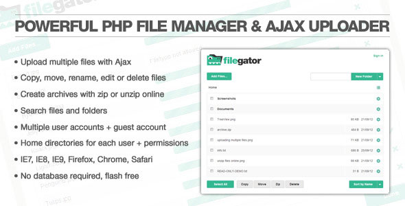 FileGator v4.2.9