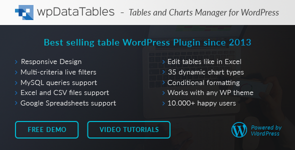 wpDataTables - Tables and Charts Manager for WordPress v1.7.2