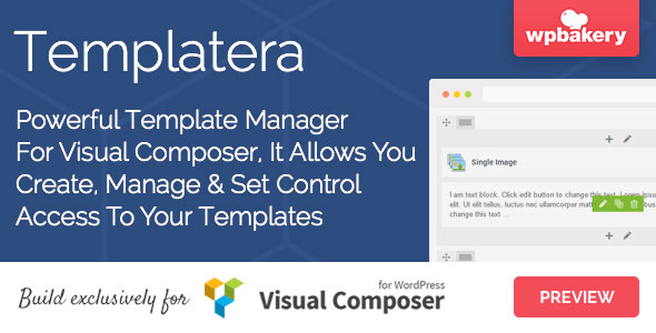 Templatera - Template Manager for Visual Composer v1.1.12