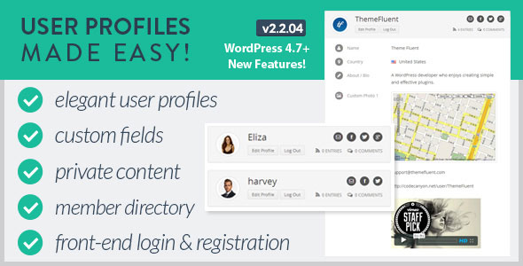 User Profiles Made Easy - WordPress Plugin v2.2.04