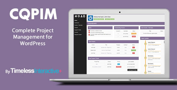 CQPIM WordPress Project Management Plugin V2.9.64