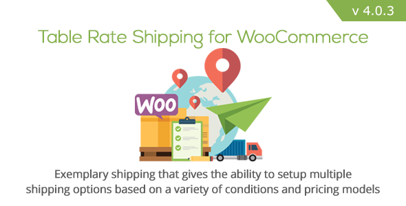 Table Rate Shipping for WooCommerce v4.0