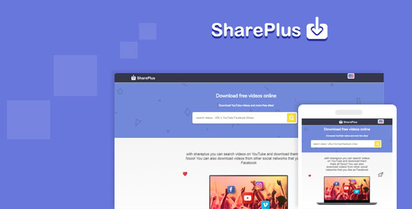 Shareplus - Video Downloader from youtube, facebook,instagram and video search v2.1