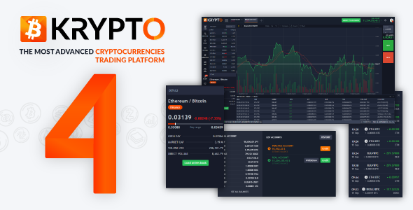 Krypto - Live Trading, Advanced Data, Market Analysis, Watching List, Portfolio, Subscriptions v4.1