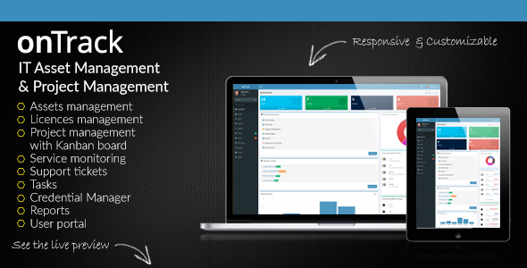onTrack - IT Asset Management & Project Management v1.14