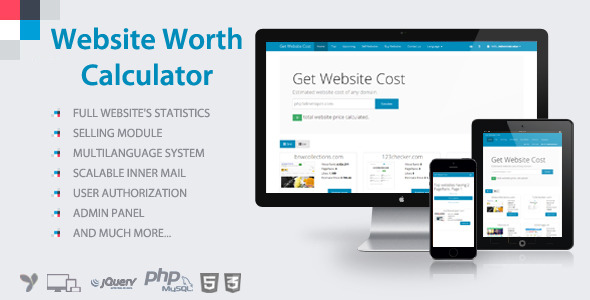 Website Worth Calculator v3.5