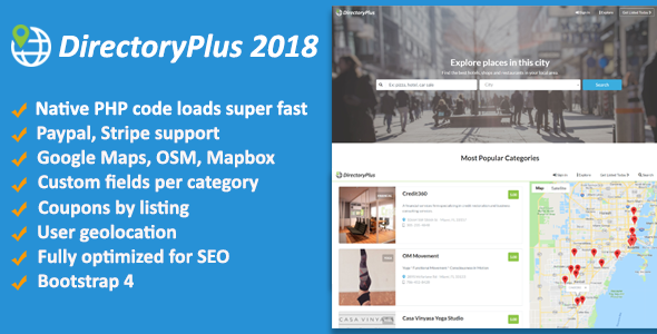 DirectoryPlus - Business Directory Script v1.08