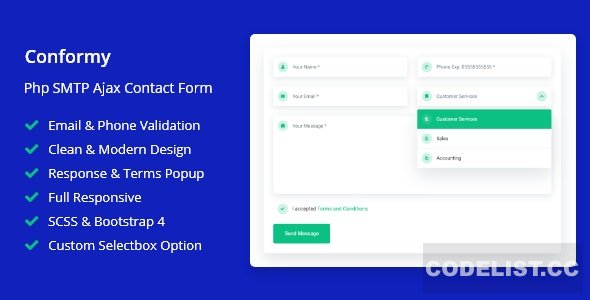 Conformy - Contact Form v1.0