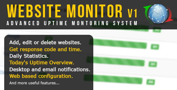 Advanced Website Uptime Monitor v1.4.4