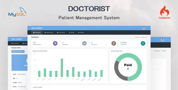 Doctorist - Patient Management System v1.0