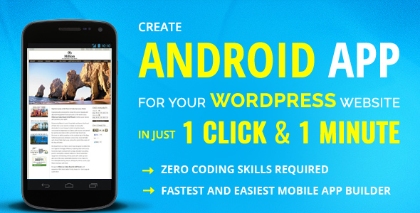 Wapppress - Builds Android Mobile App for Any WP v3.0.19