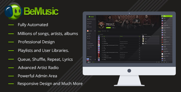 BeMusic - Music Streaming Engine v2.3.4