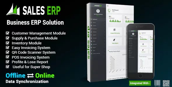 ERP - Business ERP Solution Product Shop Company Management v8.1.0