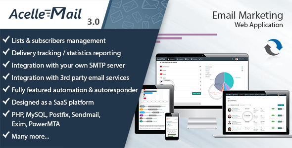 Acelle - Email Marketing Web Application v3.0.21