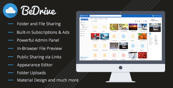 BeDrive - File Sharing and Cloud Storage v2.1.0