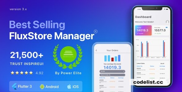 FluxStore Manager - Flutter Vendor App for Woocommerce v2.10.2