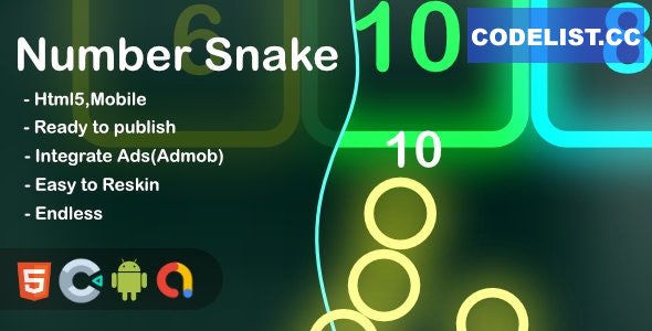 Number Snake (Construct 3 + HTML + Mobile) v1.0