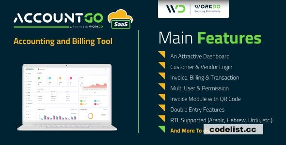 AccountGo SaaS - Accounting and Billing Tool v3.9.0