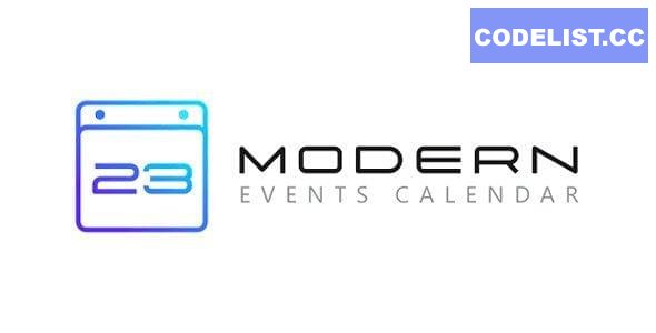 Webnus Modern Events Calendar Pro + Addons v6.3.0