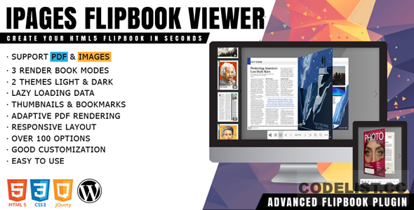 iPages Flipbook For WordPress v1.4.3