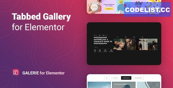 Tabbed Gallery for Elementor – Galerie v1.0.0