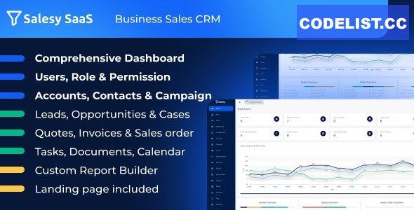 Salesy SaaS - Business Sales CRM v2.5.6