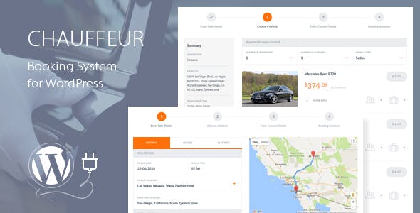 Chauffeur Taxi Booking System for WordPress v6.3