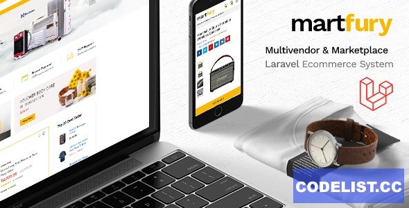 MartFury - Multivendor Marketplace Laravel eCommerce System v1.16