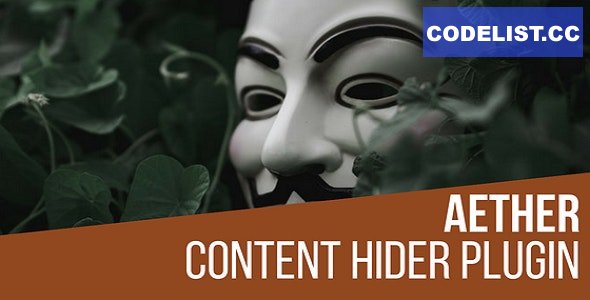 Aether Content Hider Plugin for WordPress v1.2.0Aether Content Hider Plugin for WordPress v1.2.0